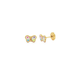 White Butterfly Stud Baby