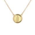 Round Guadalupe Necklace Solid