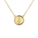 Round Guadalupe Necklace Solid