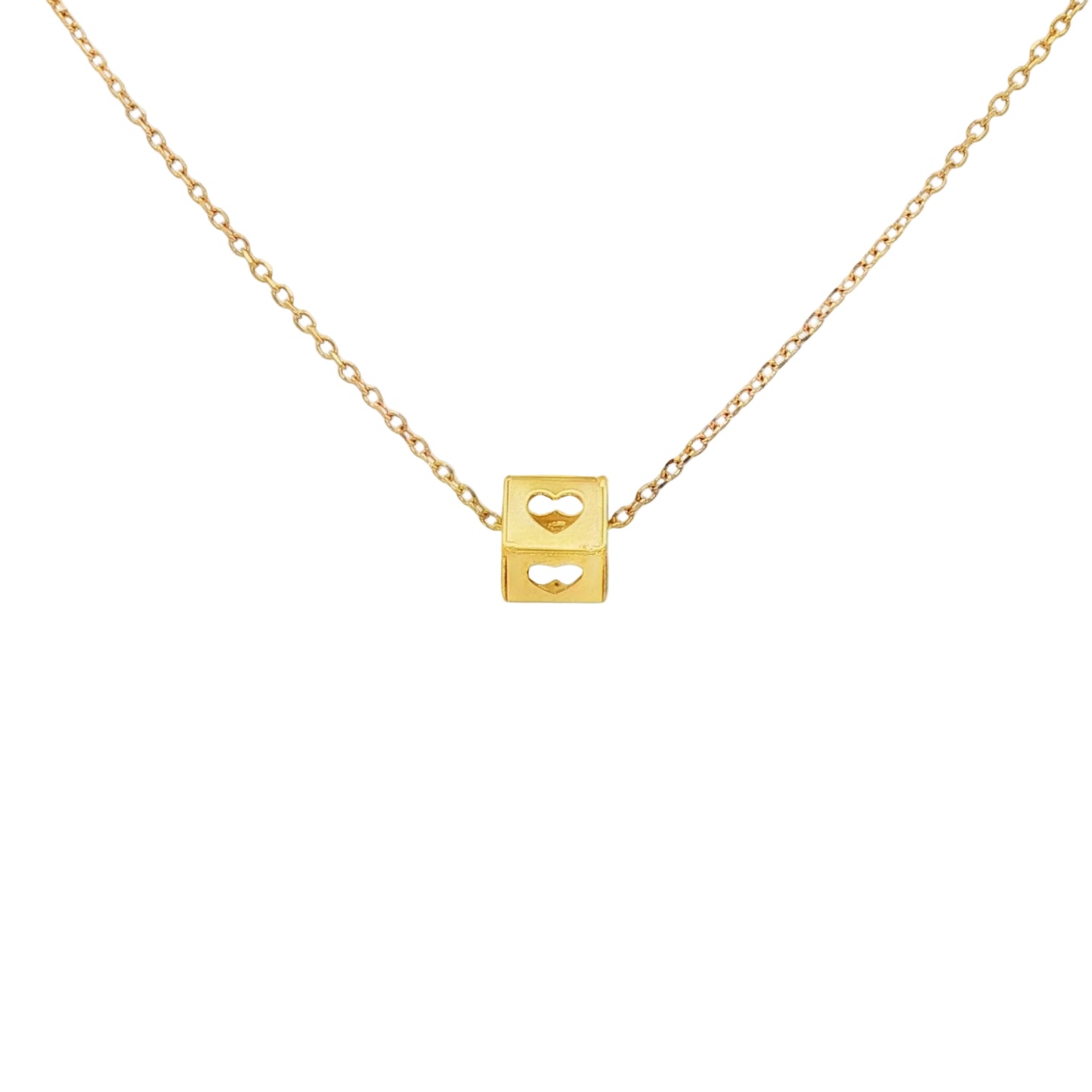 Mini Love Cube Necklace
