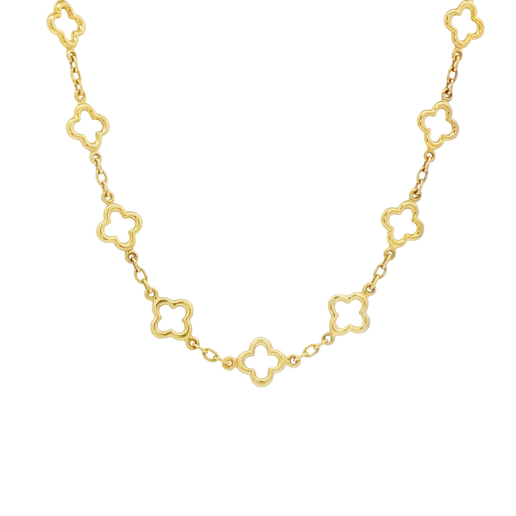 Open Clover Necklace