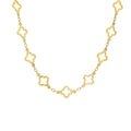 Open Clover Necklace