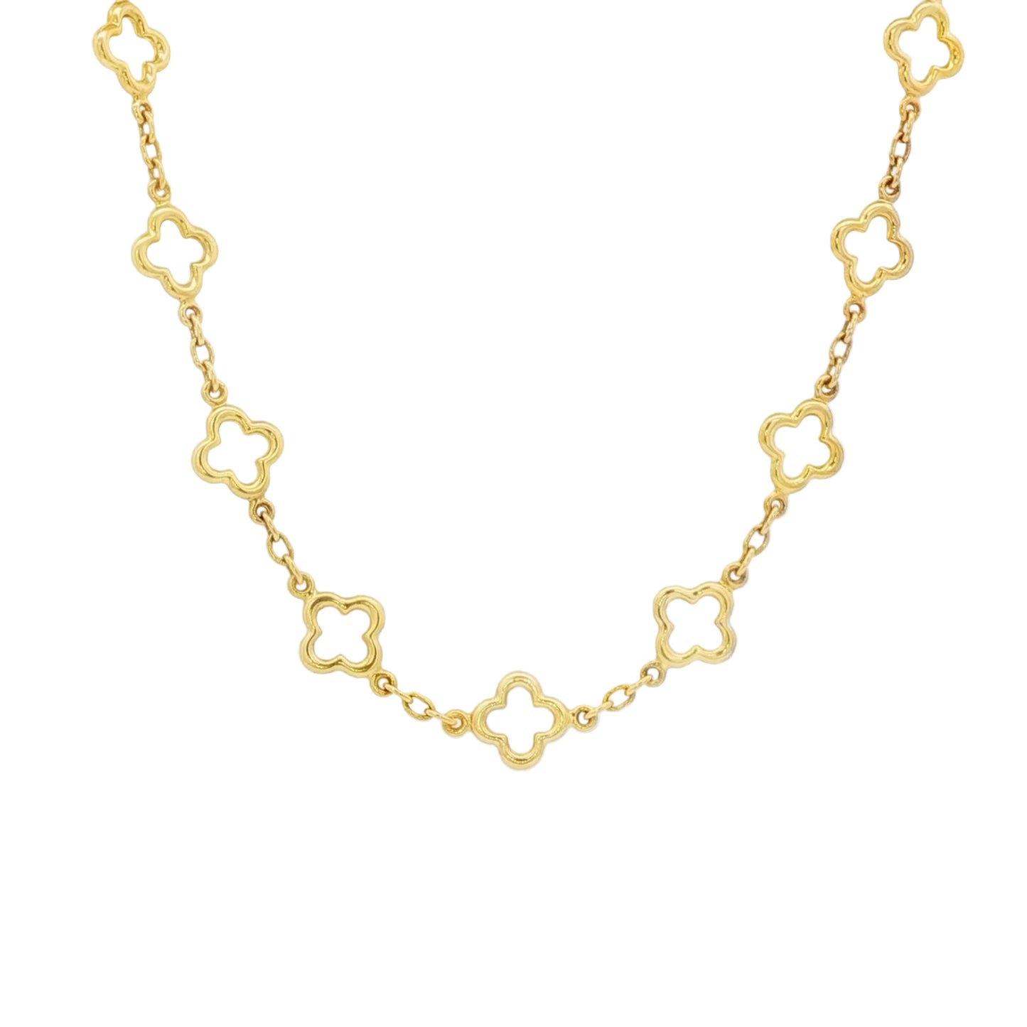 Open Clover Necklace