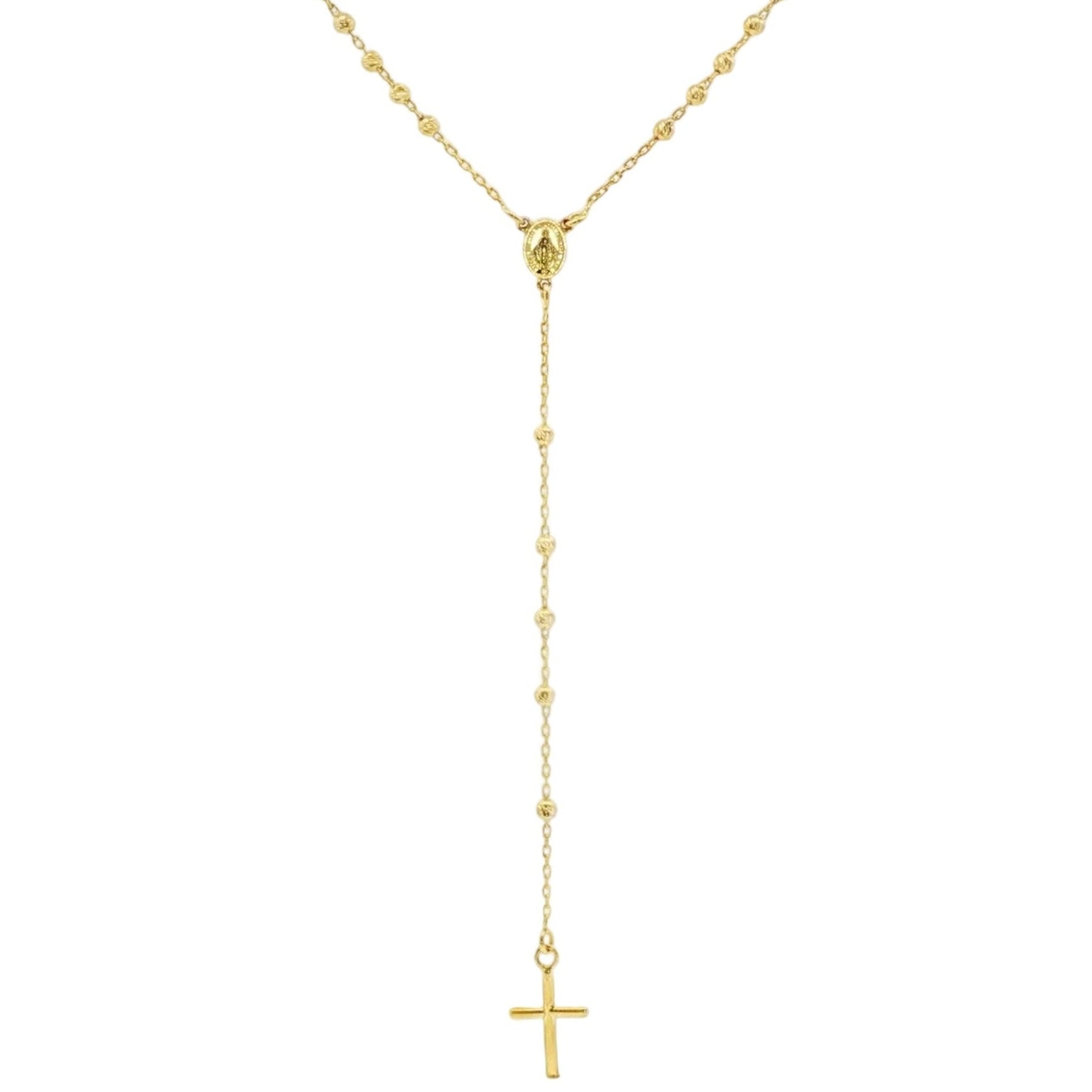Small Diamond Cut Rosary