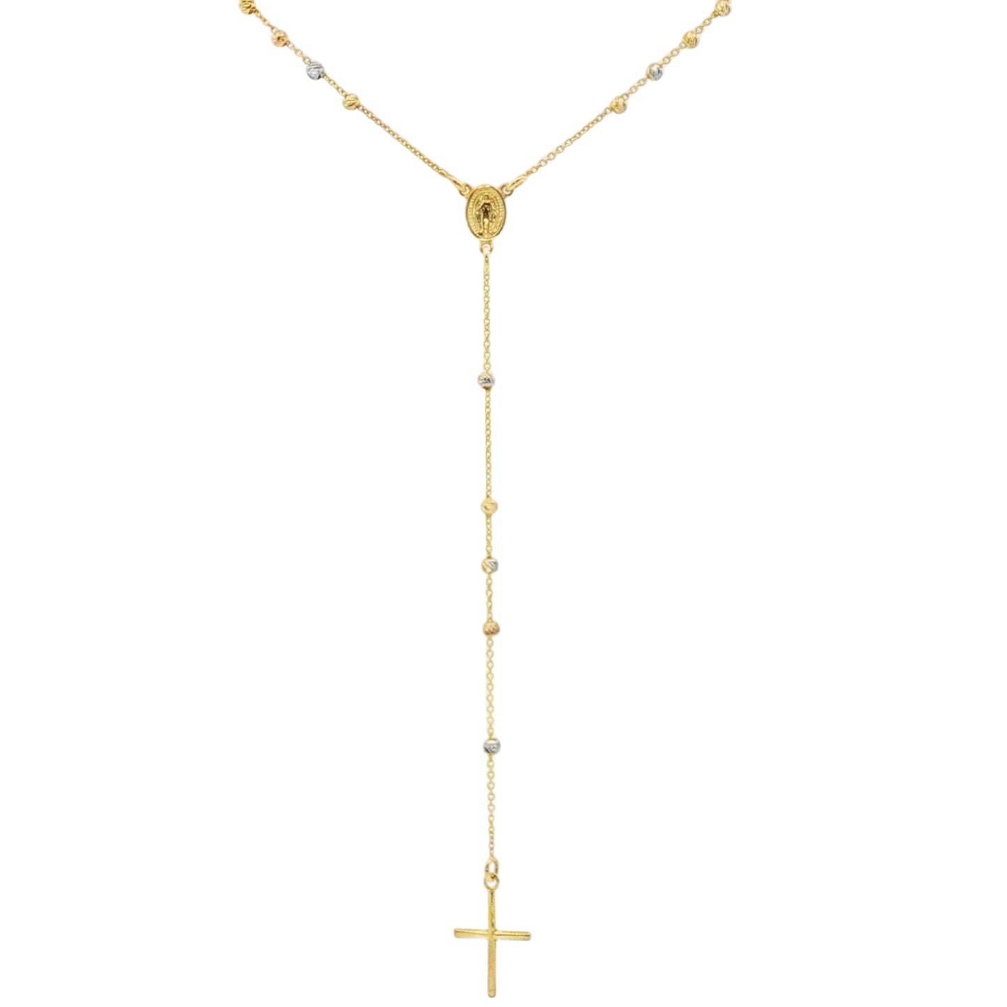 Small Diamond Cut Rosary