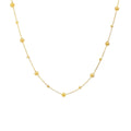 Rolo link and Balls Necklace