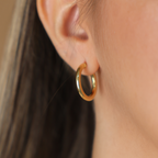 Medium Classic Hoops