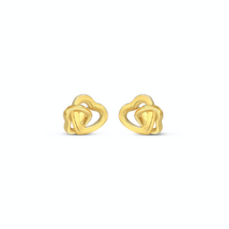 Two heart earring