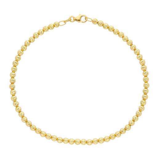 Diamond Cut Balls Bracelet