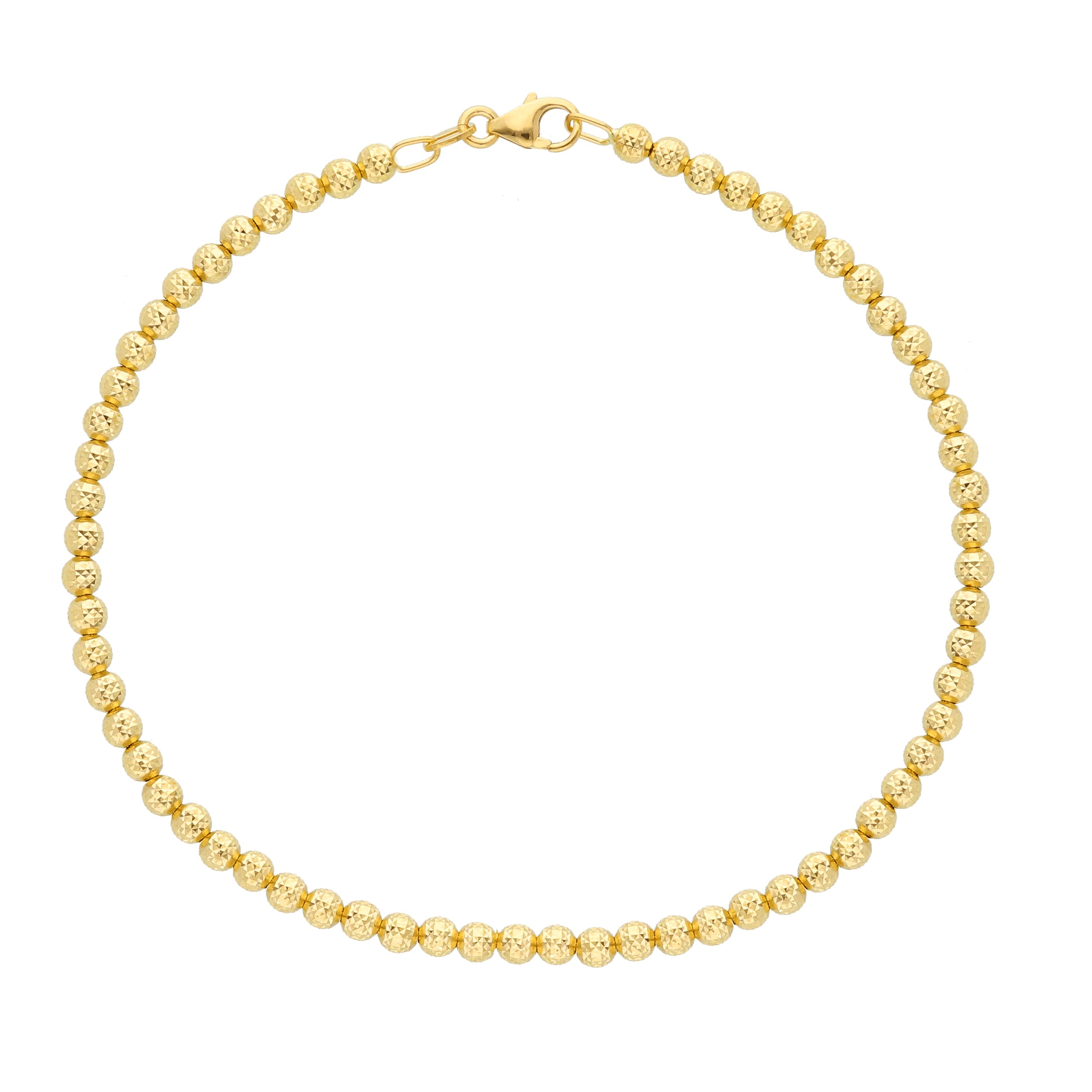 Diamond Cut Balls Bracelet