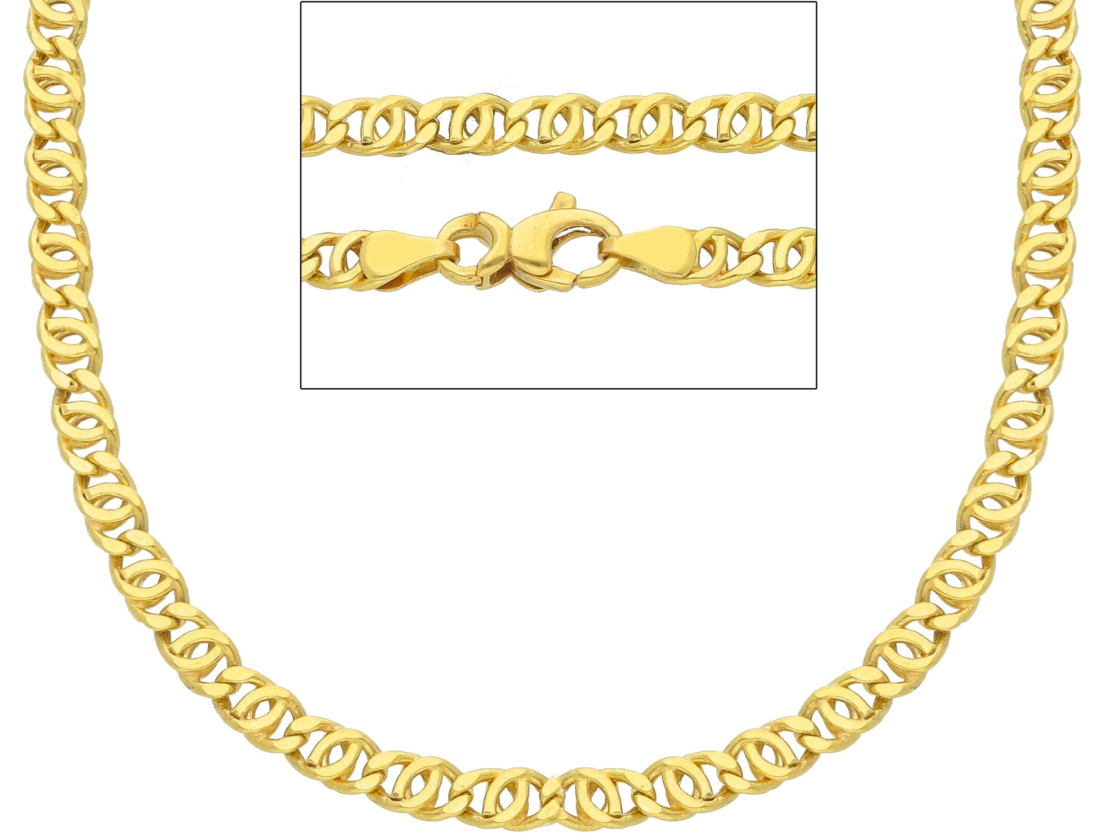 Tiger Eye Link Chain