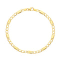 Flat Italian Link Bracelet