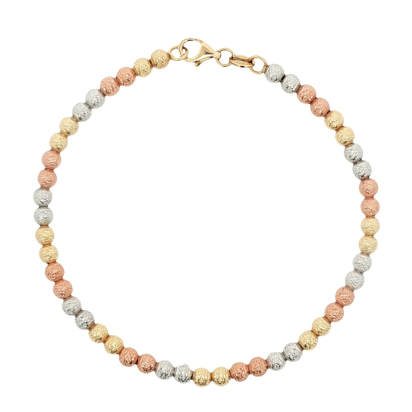 Diamond cut Balls Bracelet