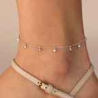Zirconia Anklet