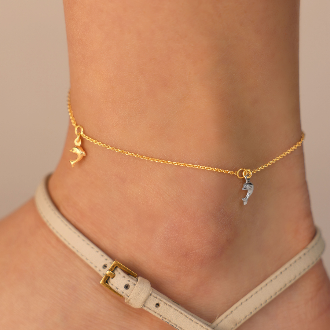 Dolphin Anklet