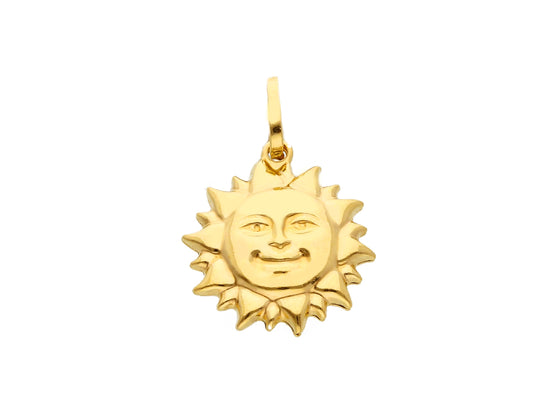 Sun Face Pendant