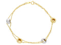 Diamond Cut Balls Bracelet