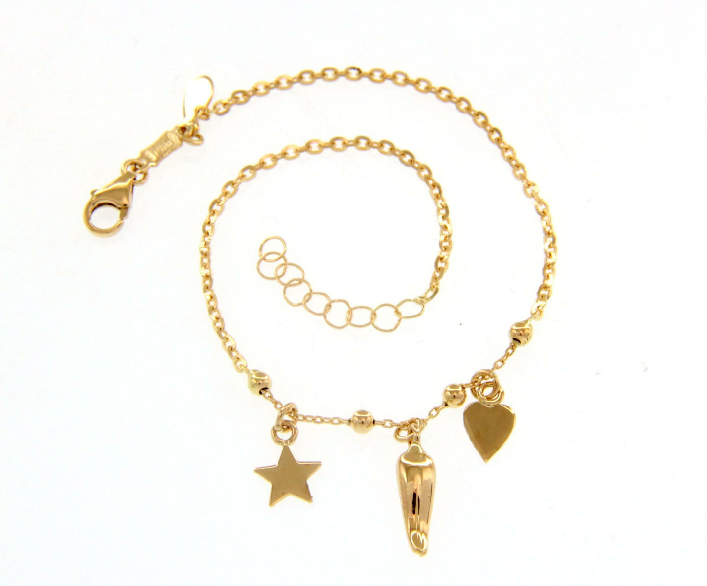 Bracelet Star Heart And Cuerno - La Francia Joyería
