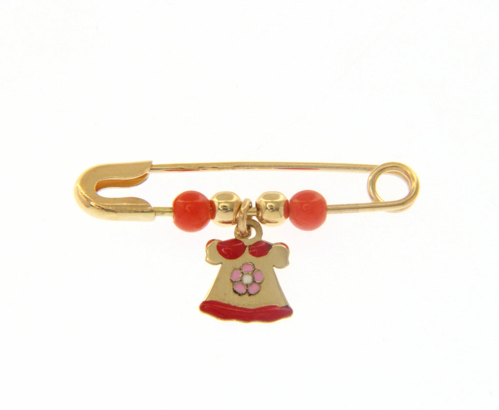 Coral Baby Girl Clip - La Francia Joyería