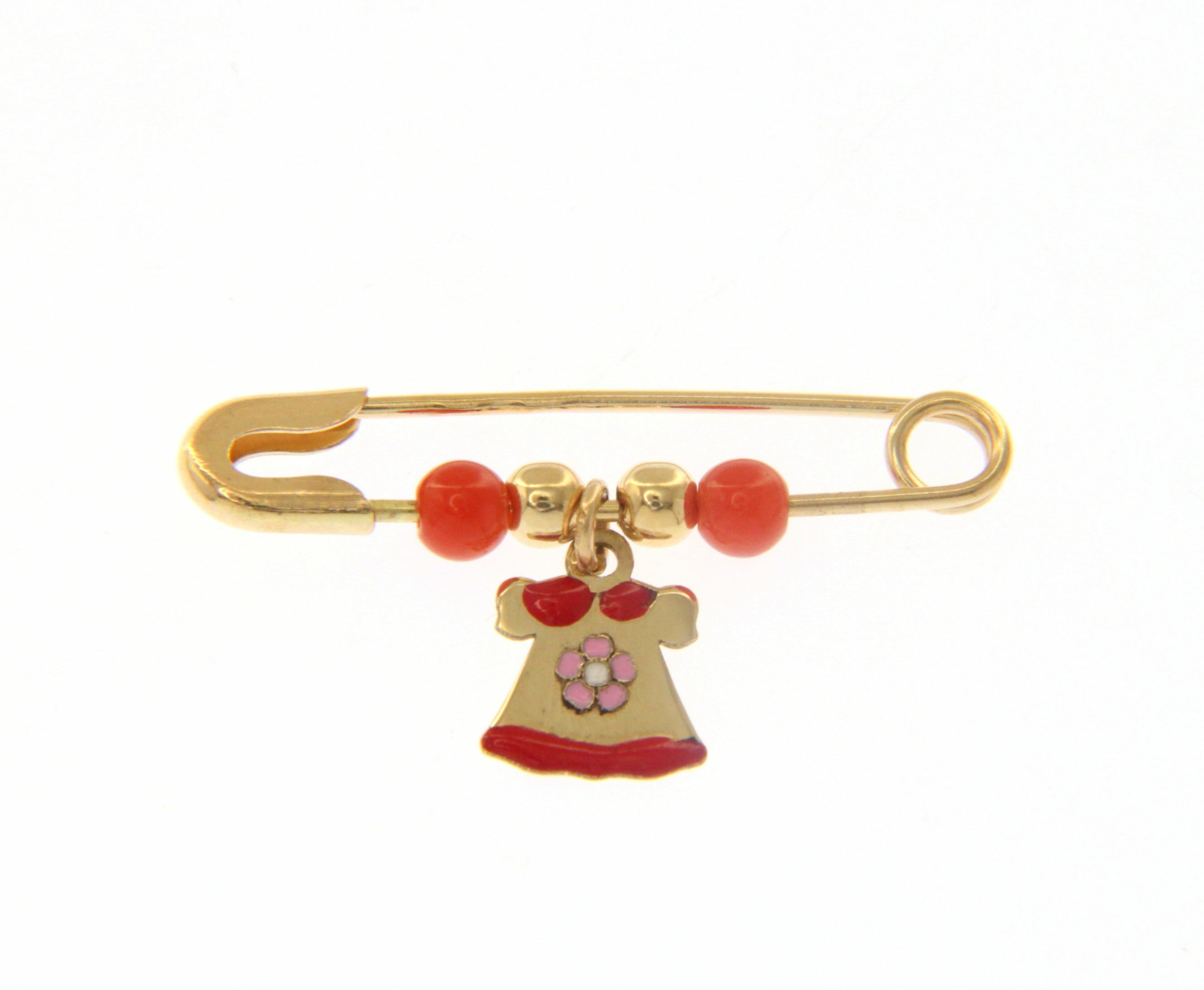 Coral Baby Girl Clip - La Francia Joyería