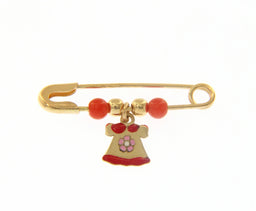 Coral Baby Girl Clip