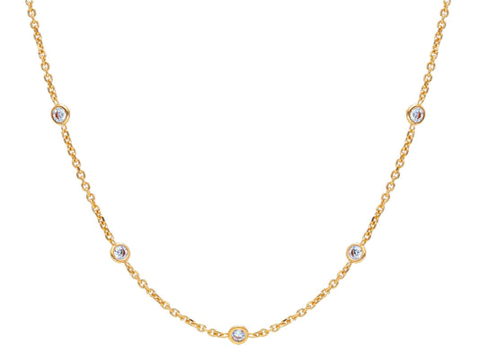 Necklace Zircnonia - La Francia Joyería