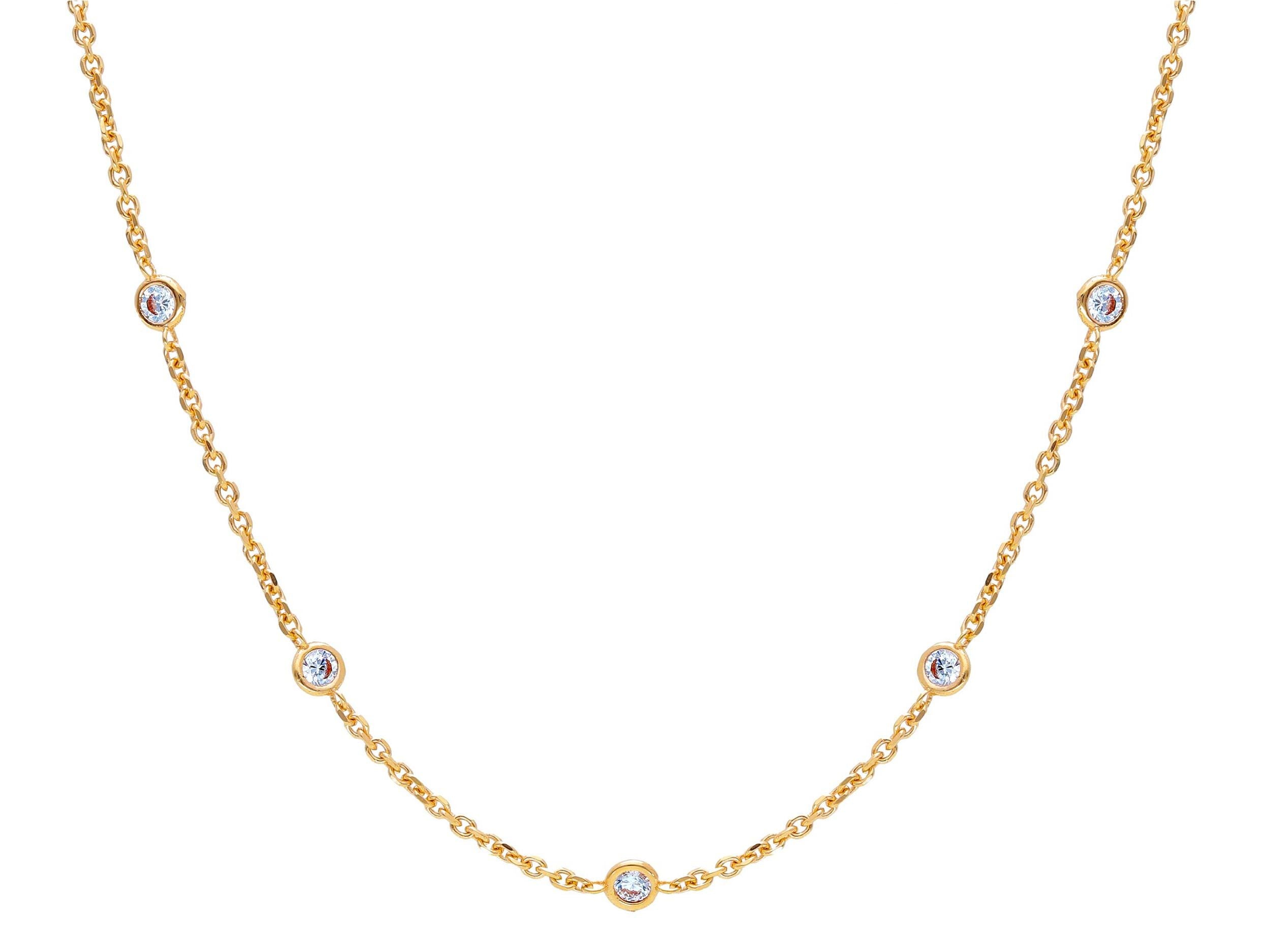 Collar Zirconia - La Francia Joyería