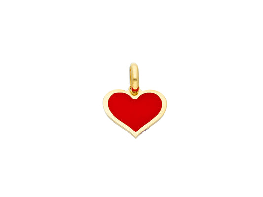 Red Heart Pendant - La Francia Joyería