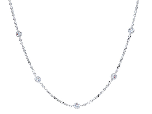 Necklace Zirconia - La Francia Joyería