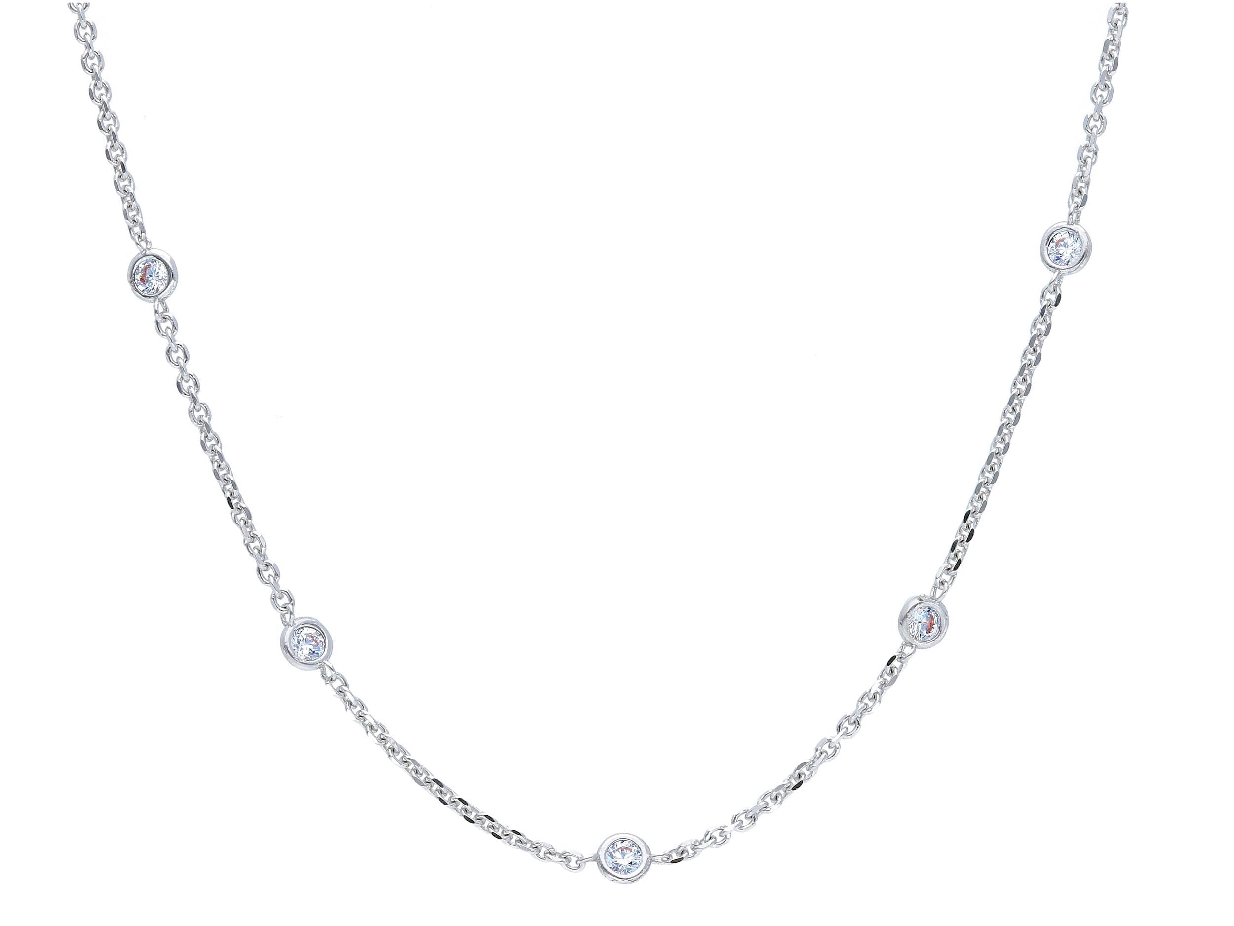 Collar Zirconia - La Francia Joyería