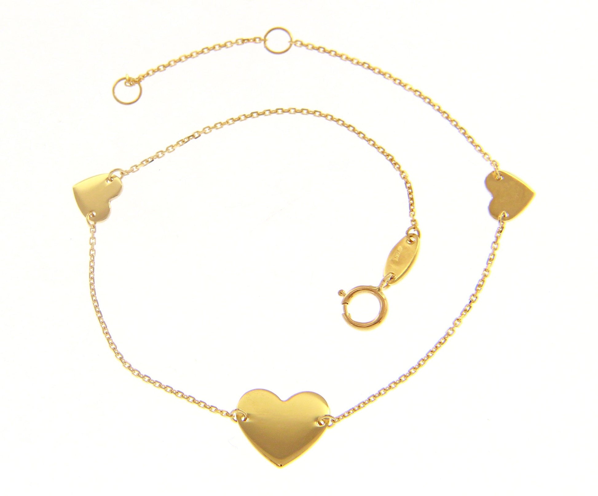 Bracelet Plain Heart - La Francia Joyería
