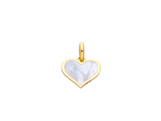 Heart Mother Pearl - La Francia Joyería