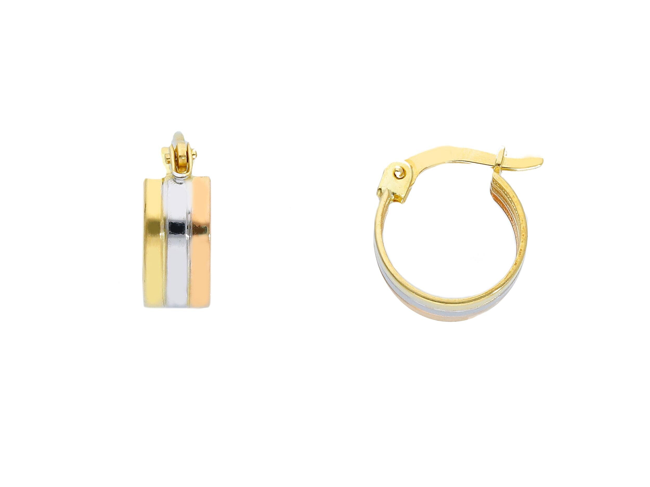 Arracadas 3 Lines - La Francia Joyería