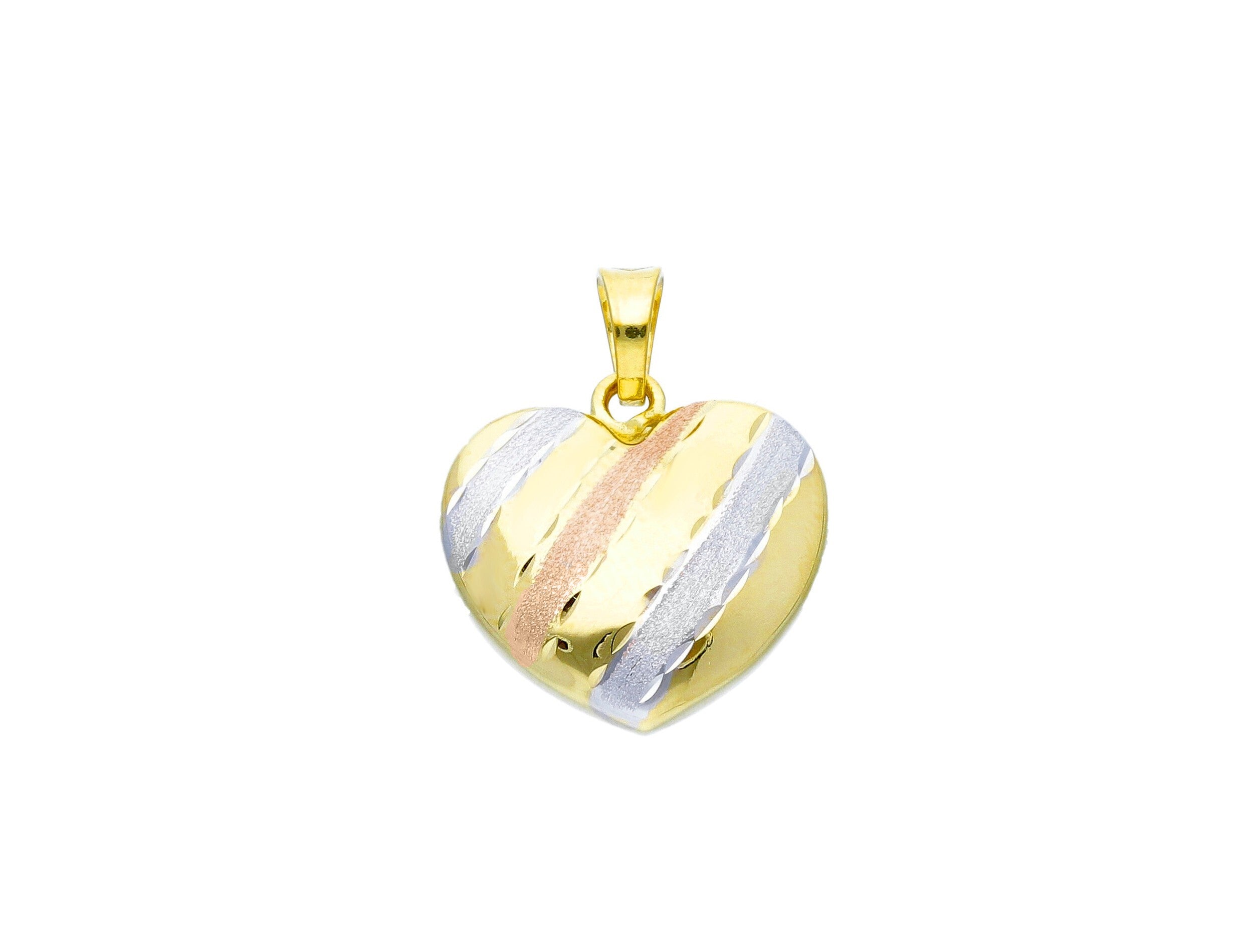 Diamante corte Heart Puff - La Francia Joyería