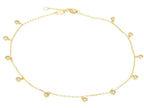 Anklet Charm Cz - La Francia Joyería