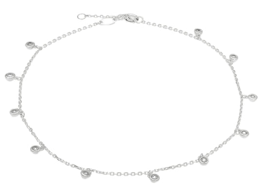 Anklet Cz - La Francia Joyería