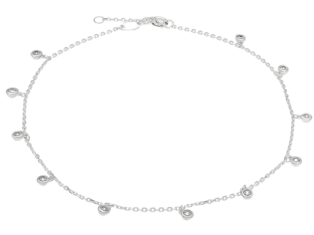 Tobillera Cz - La Francia Joyería