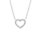 Corazón con CZ - La Francia Joyería